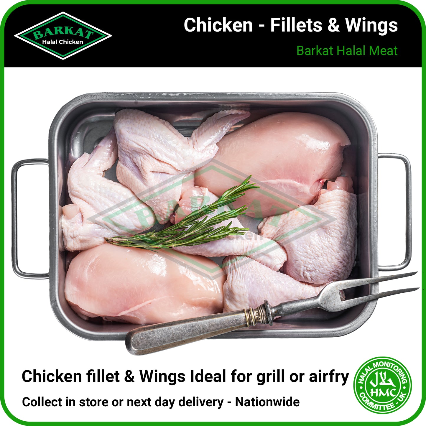 Whole Chicken Selection - HMC Barkat Halal Poultry