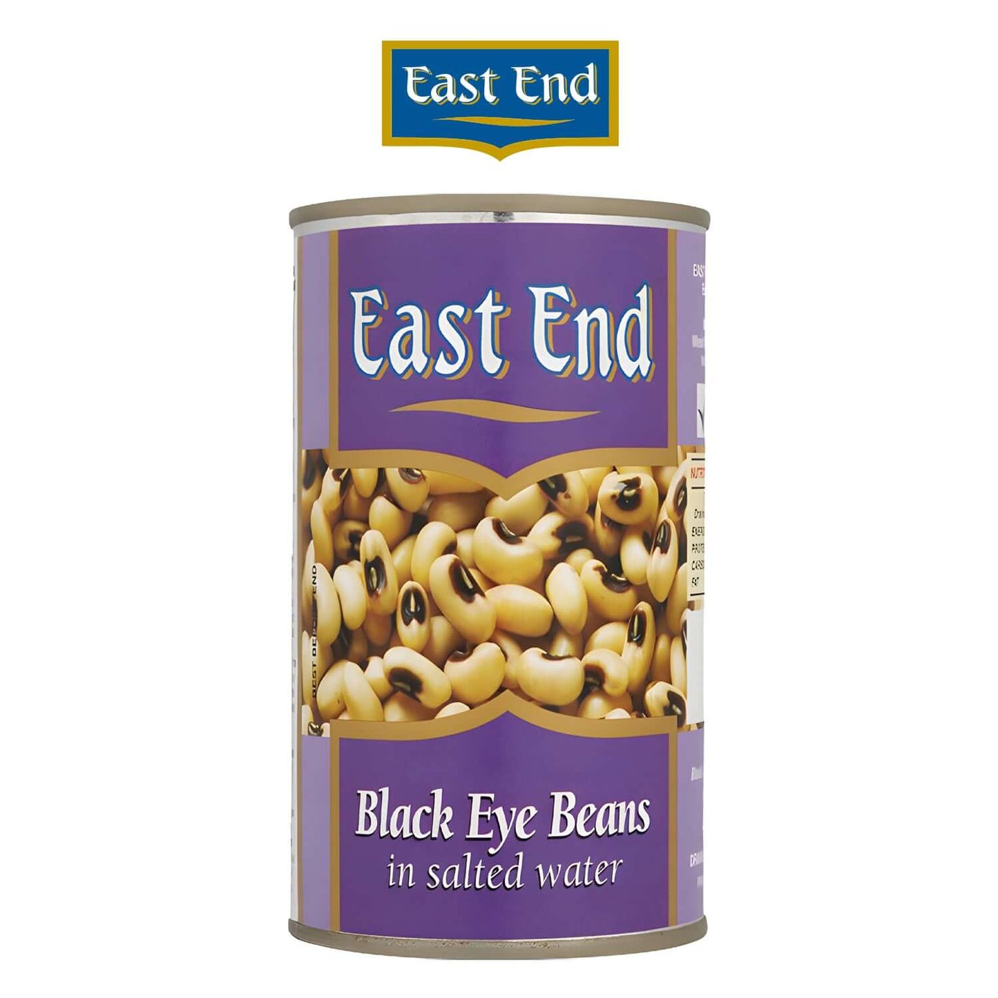 East End-BLK-EYE-BEAN-TIN-400GMX12