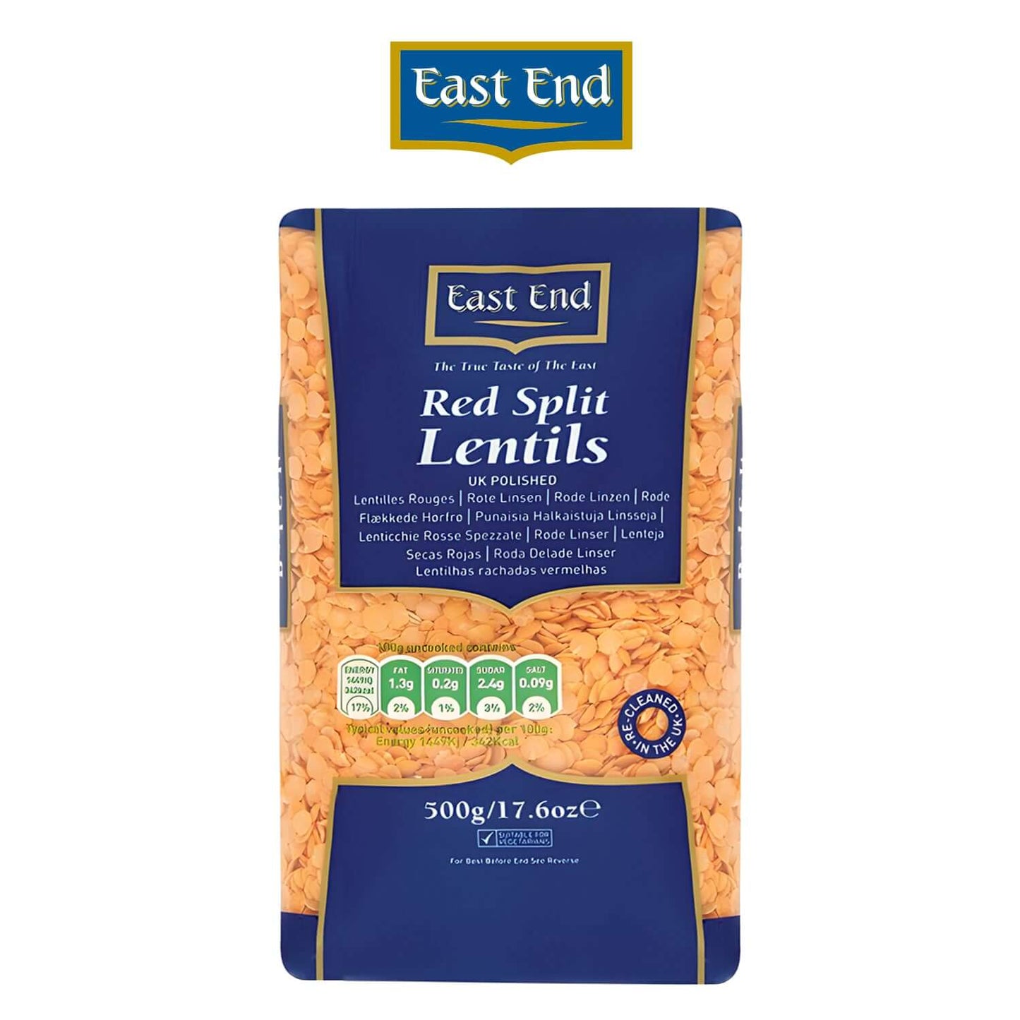Red Split Lentils - Barkat - East End - East End - Barkat