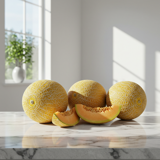 Melon - Cantaloupe - Sweet, Juicy, and Packed with Summer Flavour - Barkat