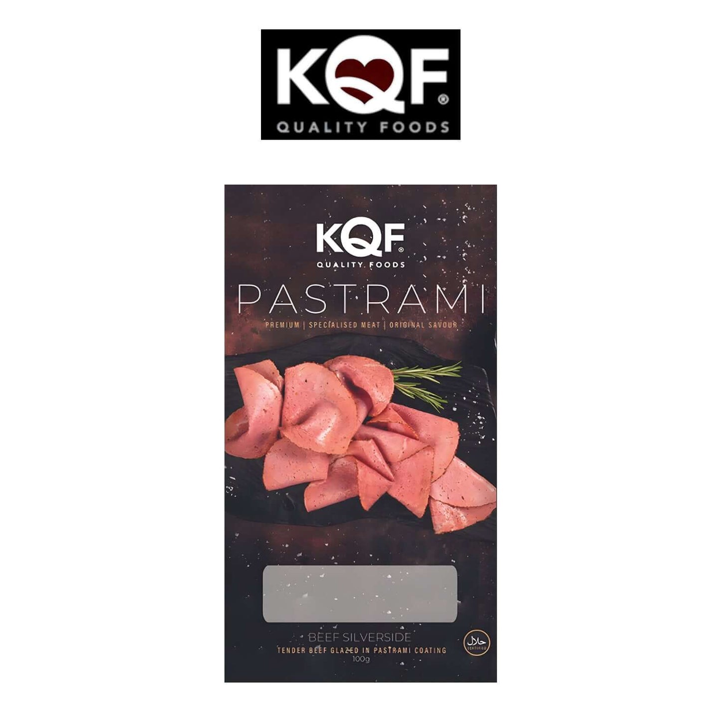 Barkat KQF Beef Pastrami 100g - Halal