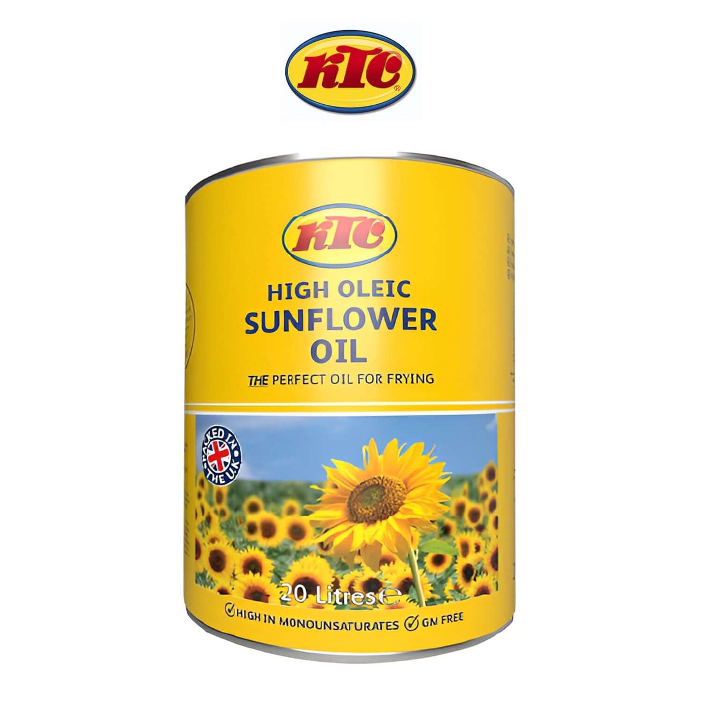 KTC High Oleic Sunflower Oil 20L CAN