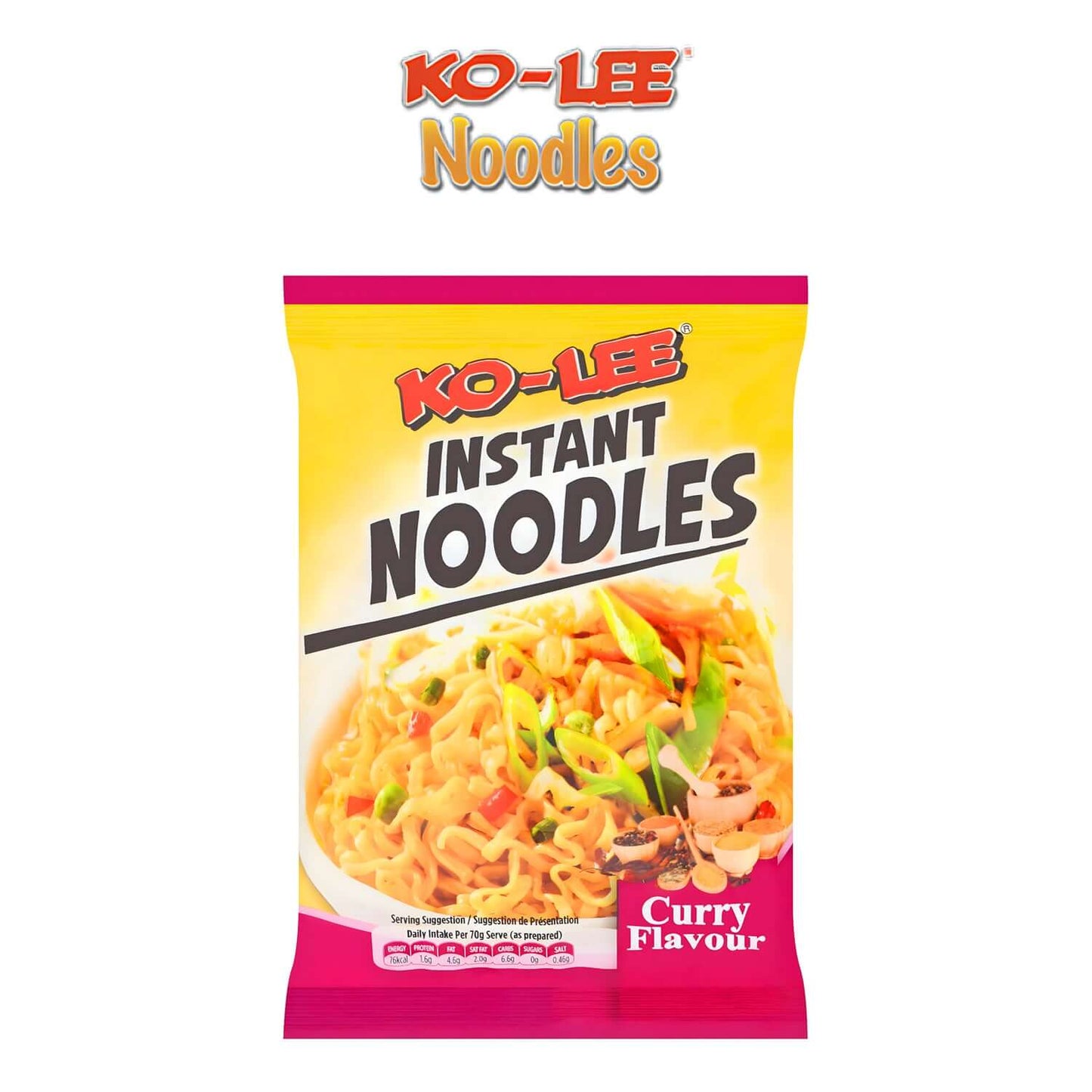 Ko-Lee Go Noodles Curry Flavour - Barkat