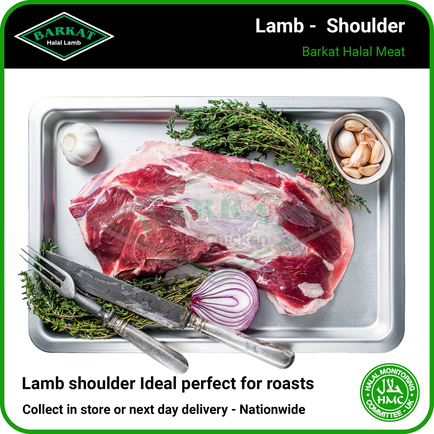 Lamb Shoulder - HMC Barkat Halal Meat