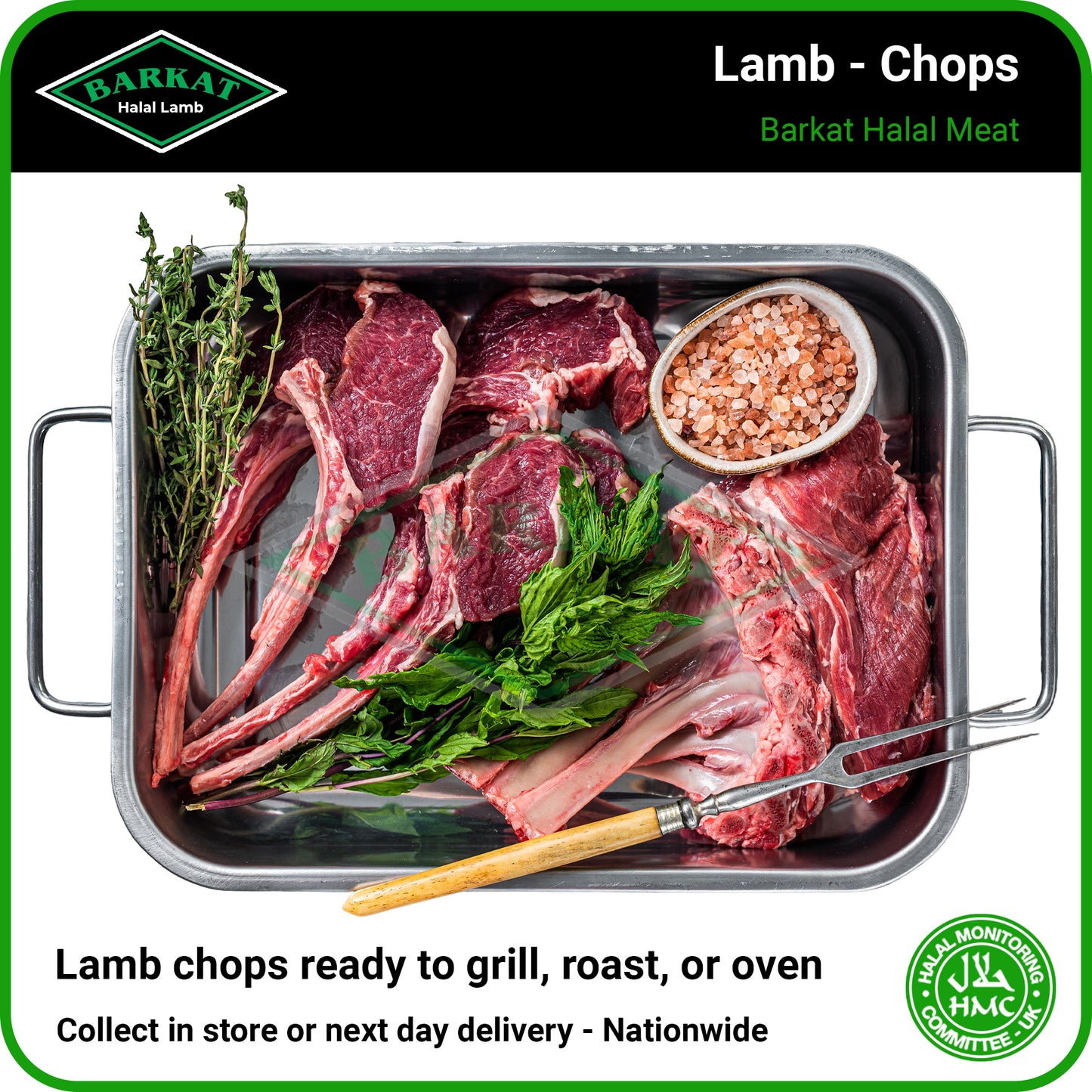 Lamb Chops - HMC Barkat Halal Meat