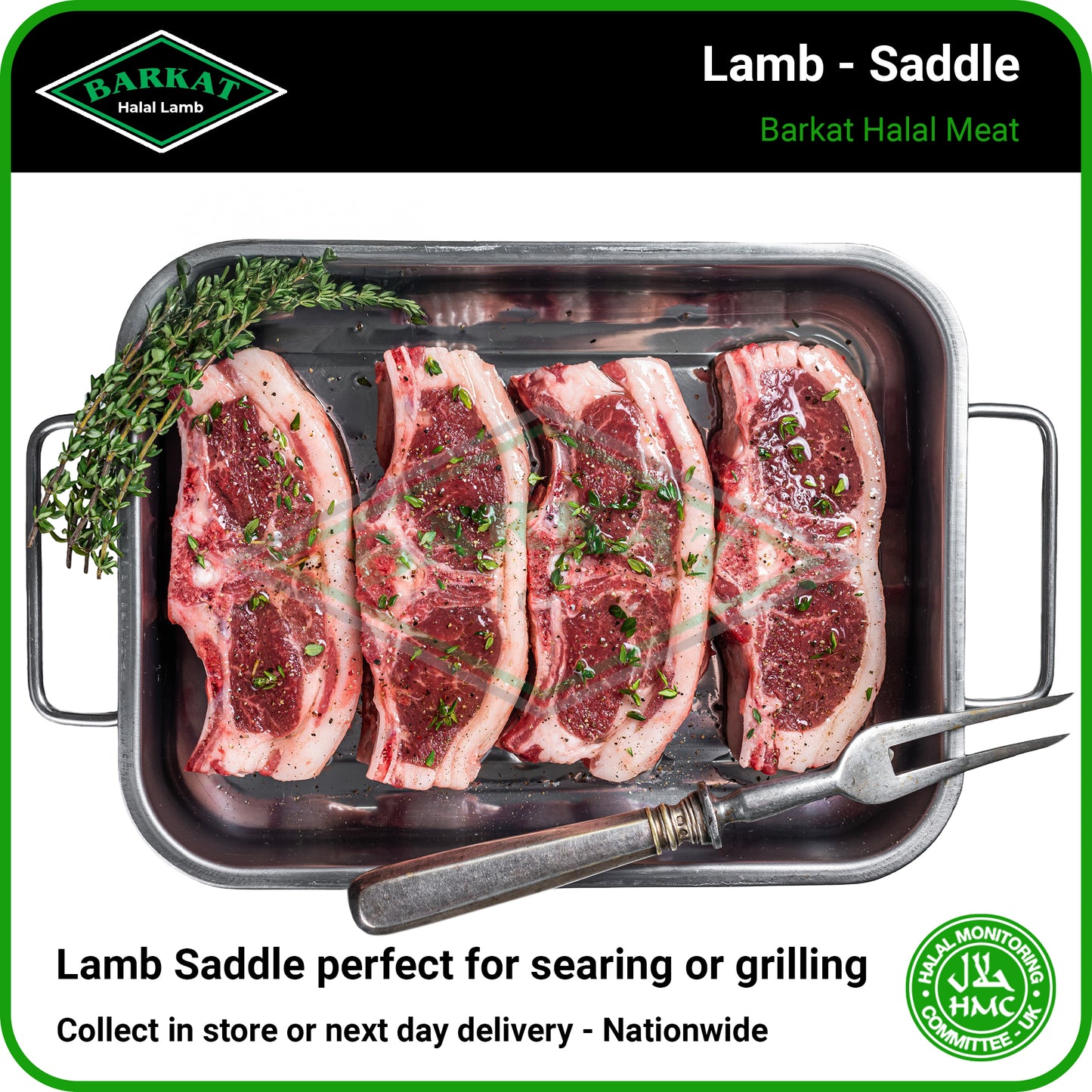 Lamb Saddle – HMC Barkat Halal Meat