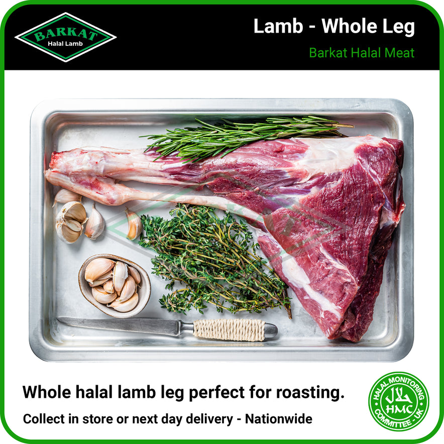 Lamb leg Selection - HMC Barkat Halal Meat