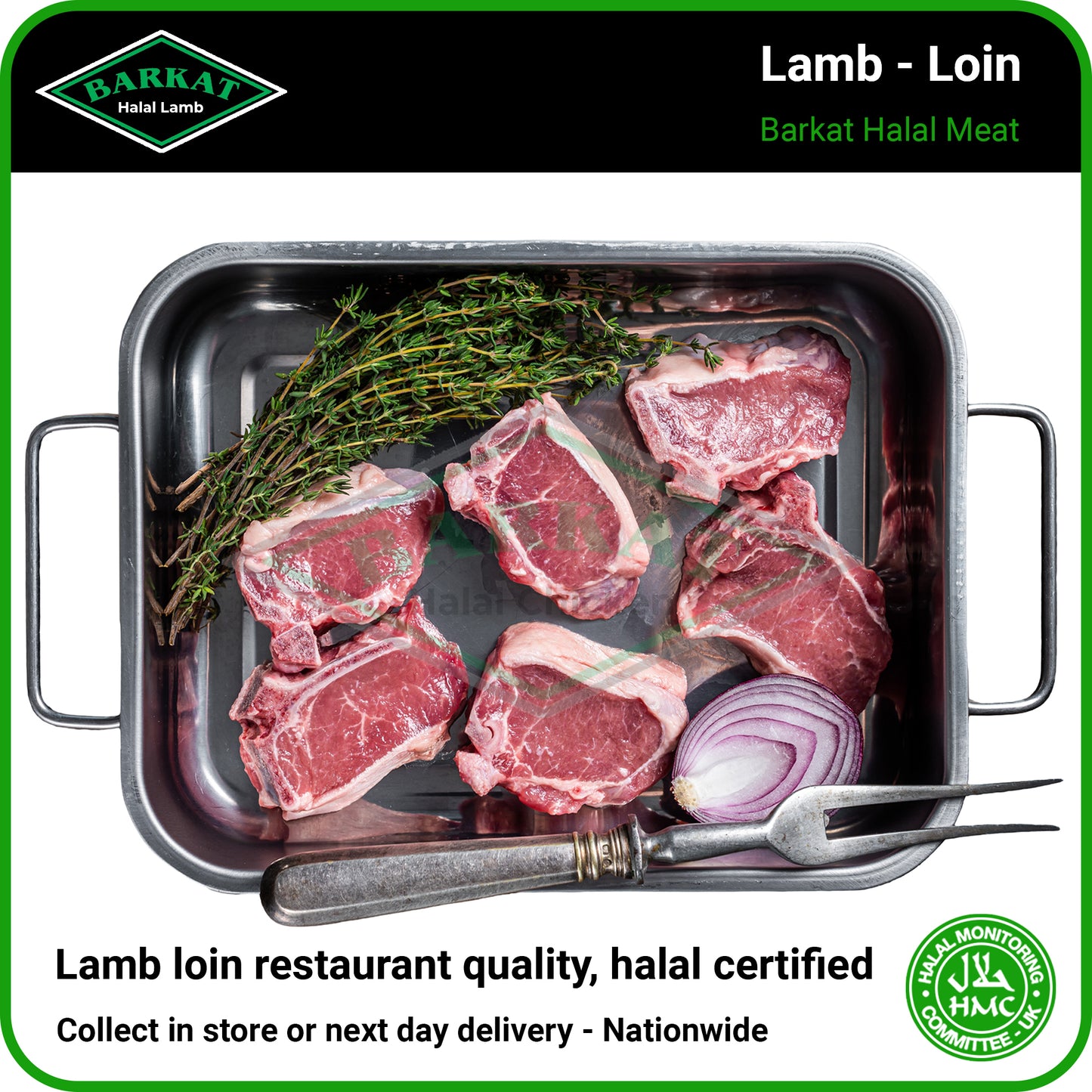 Lamb Loin Selection – HMC Barkat Halal Meat