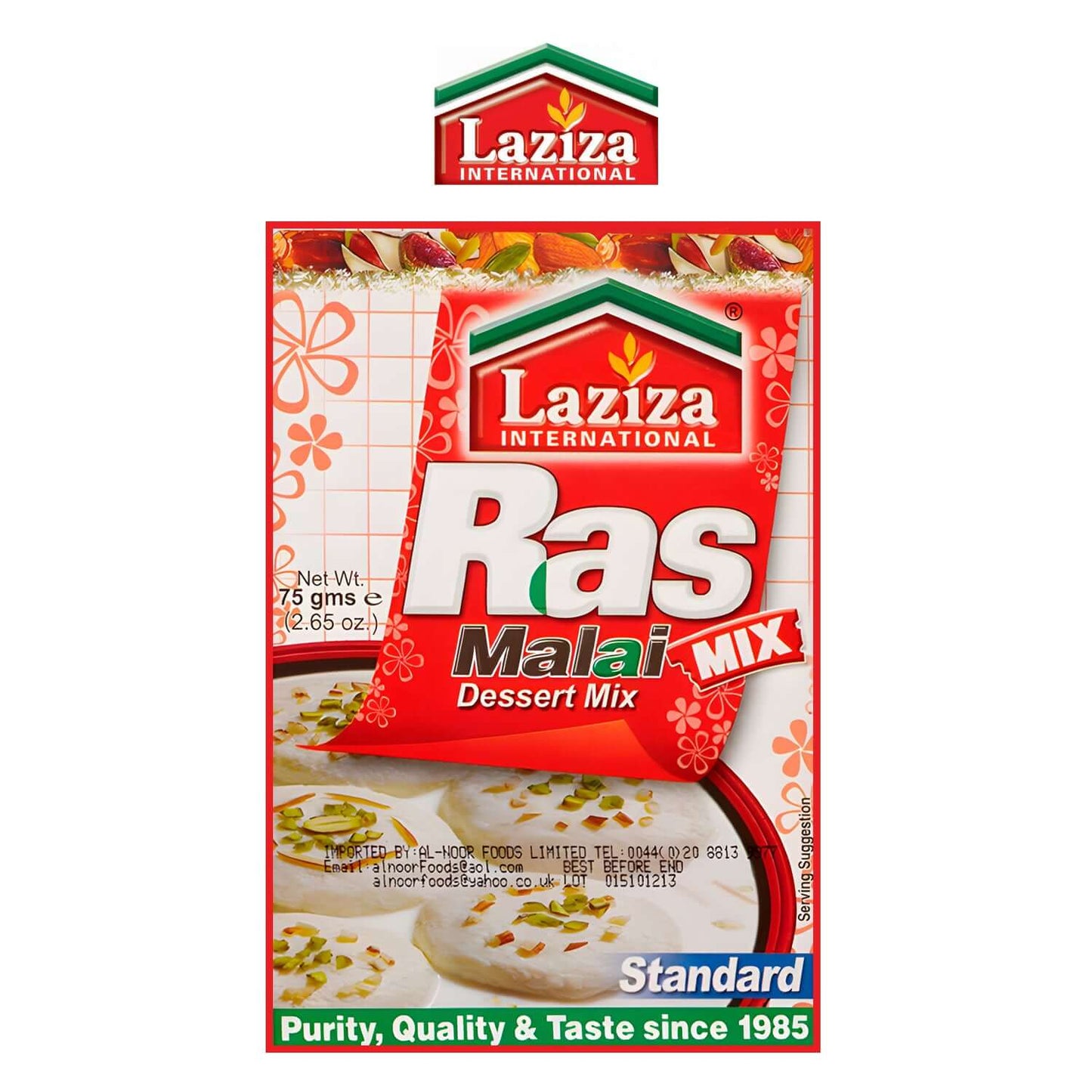 Laziza Ras Malai - Recipe Mix