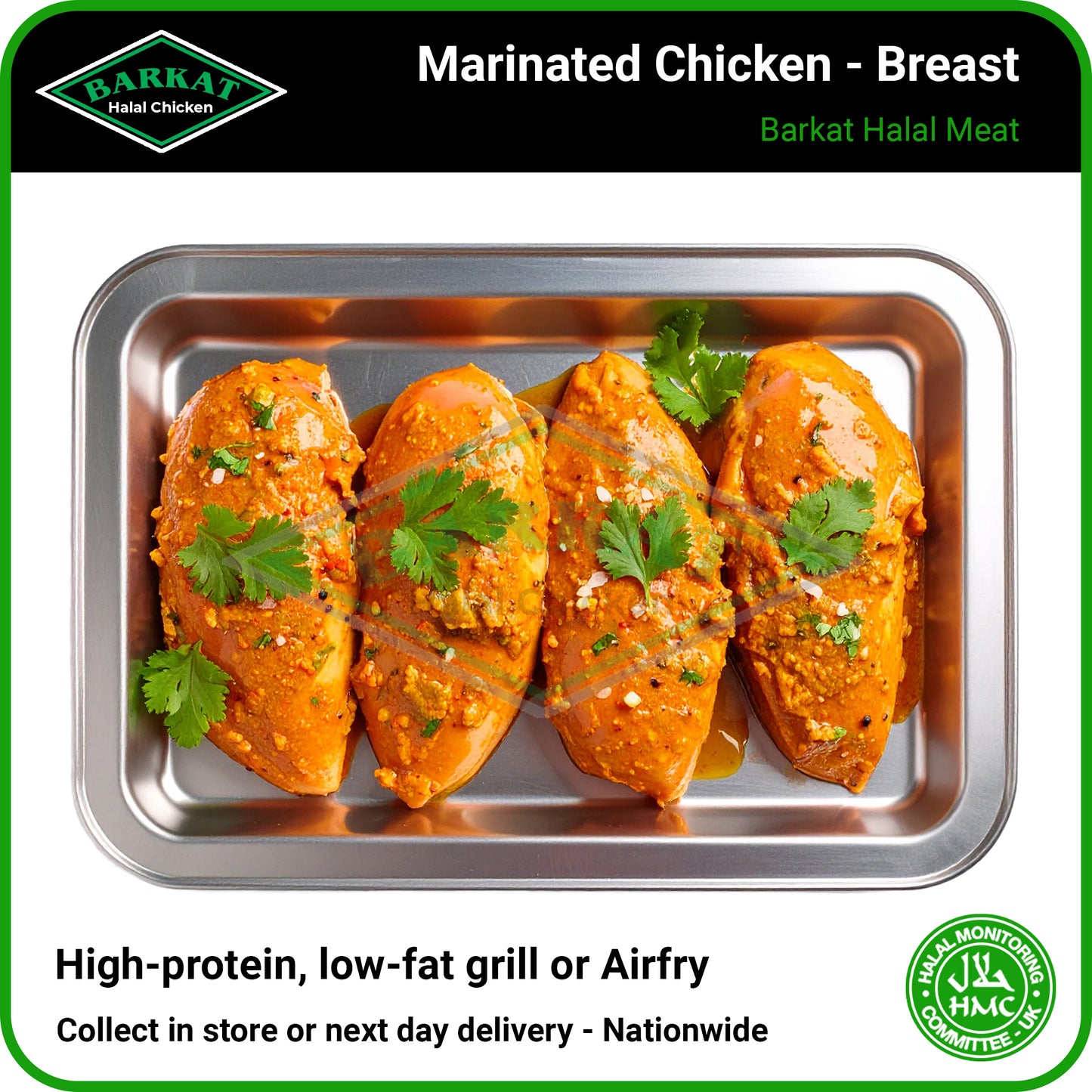 Marinade Chicken Breast - HMC Barkat Halal Poultry