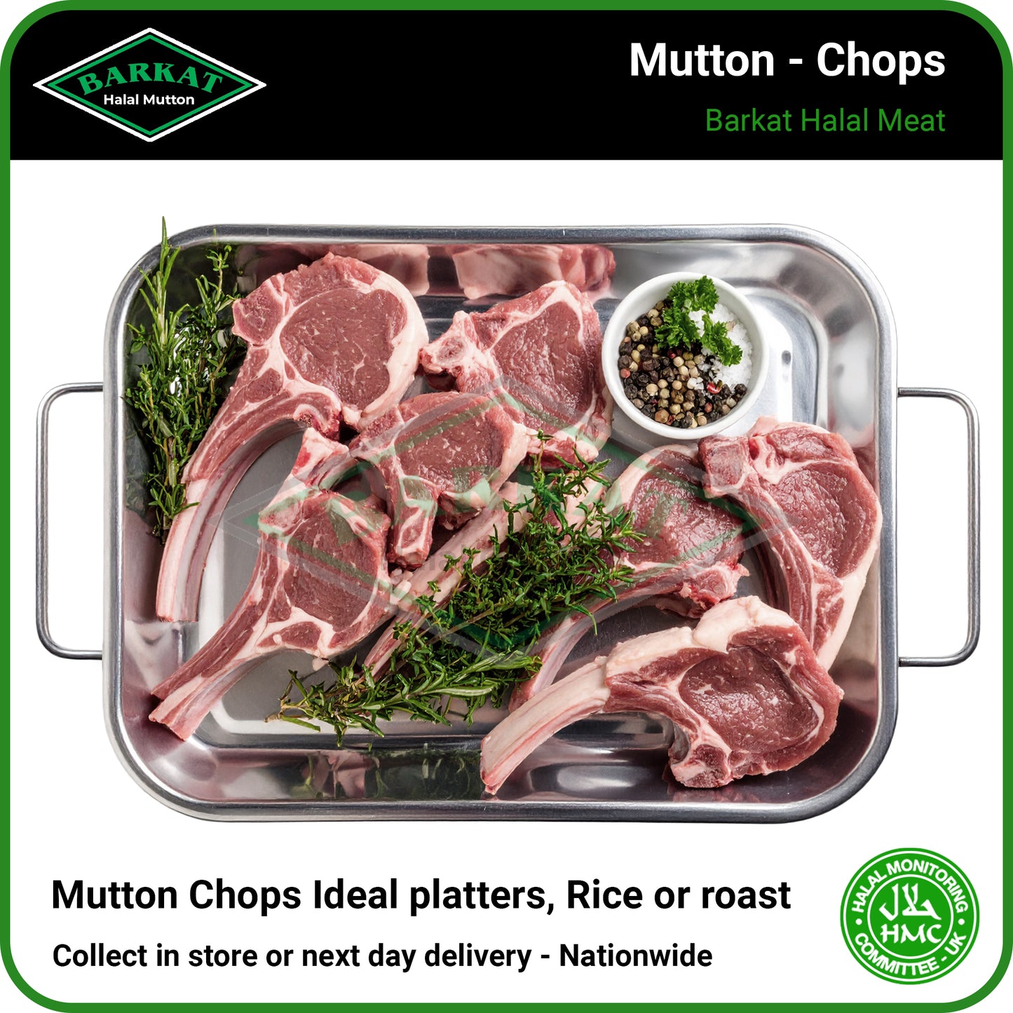 Mutton Chops - HMC Barkat Halal Meat
