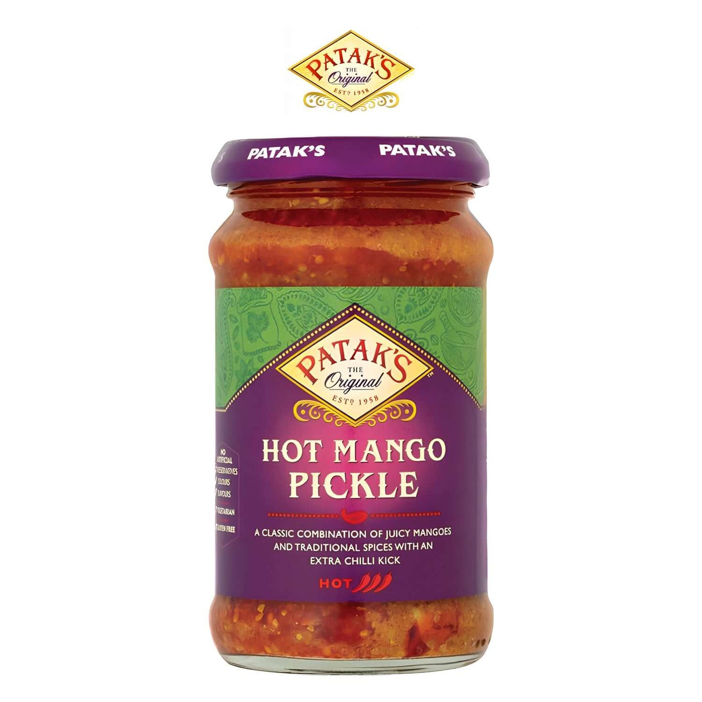 PATAK-MANGO-HOT-PICKLE-283g