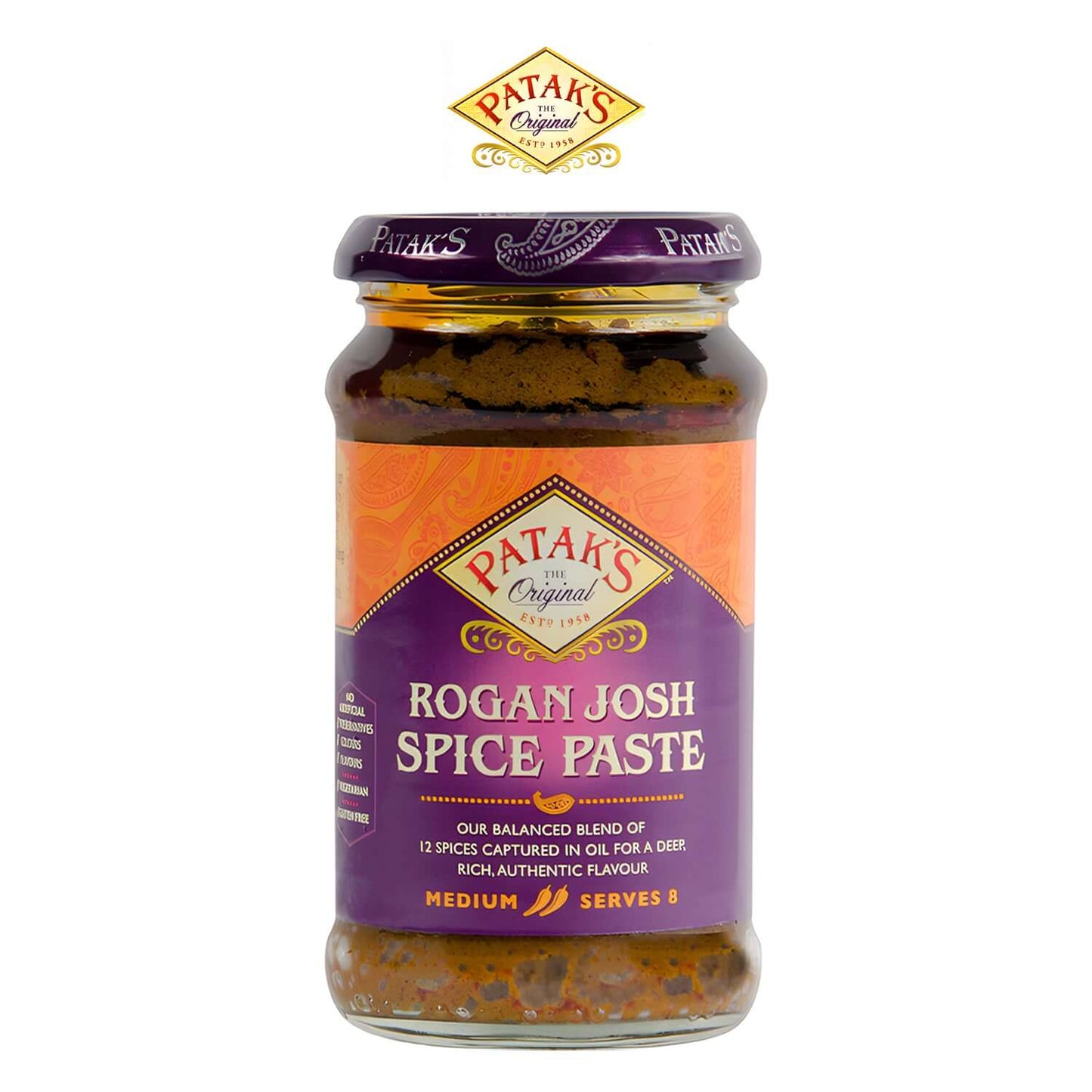 PATAK-Rogan Josh PASTE-6-X-283GM