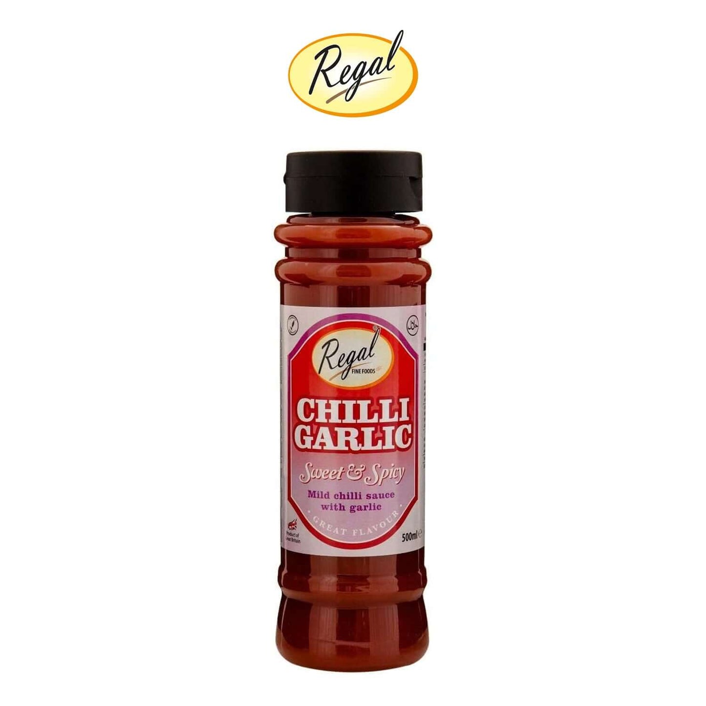 Chilli Garlic Sauce - Barkat - Regal - 500ml Bottle
