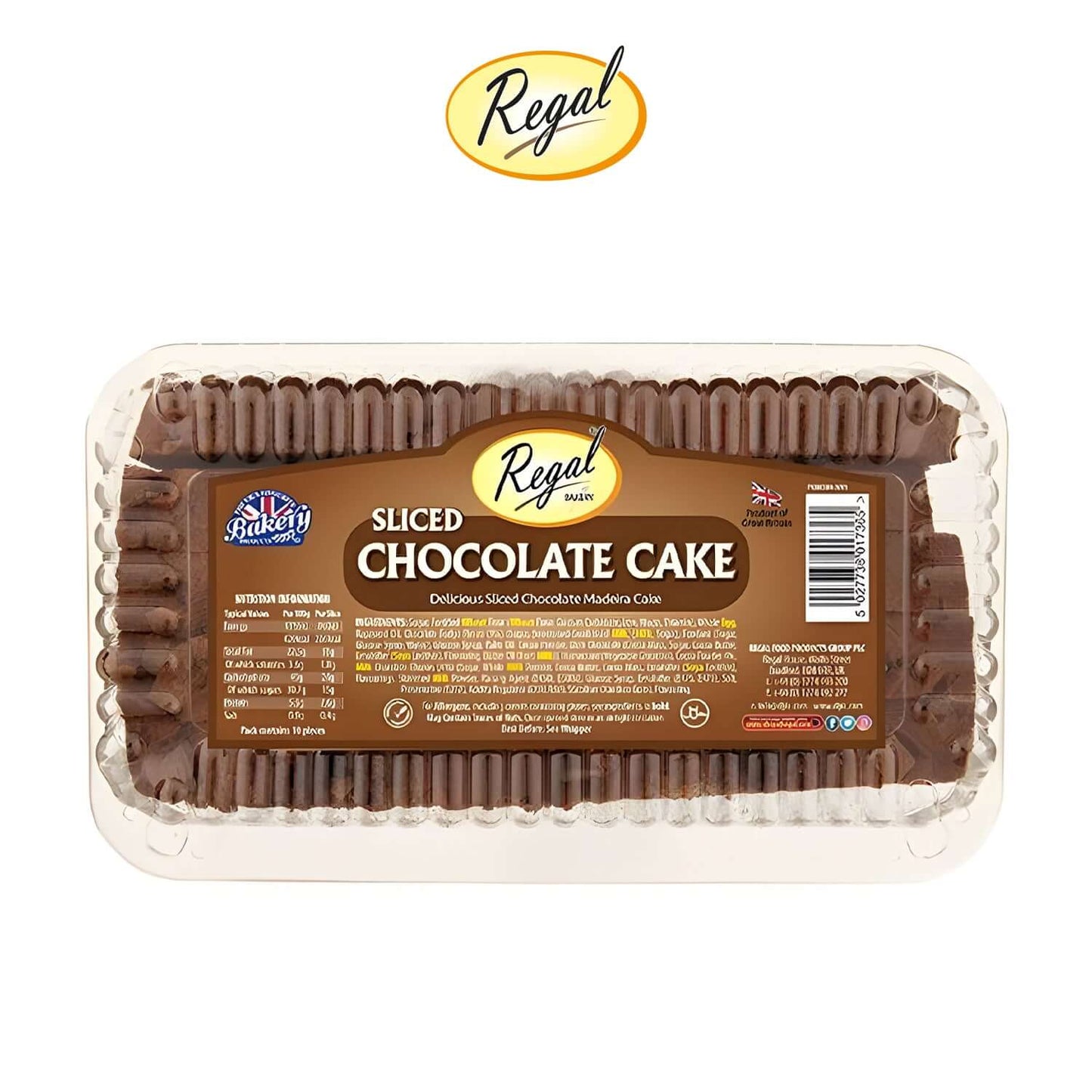 Regal Sliced Chocolate Cake - Barkat