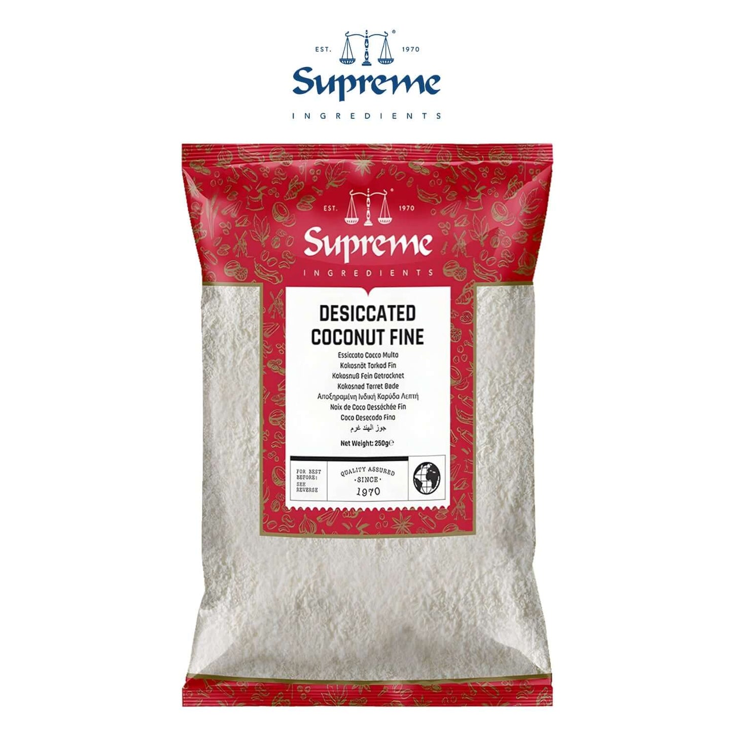Supreme Desiccated Coconut Fine 250g
