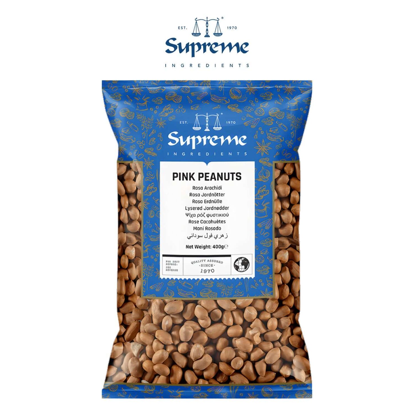 Supreme Pink Peanuts 400g