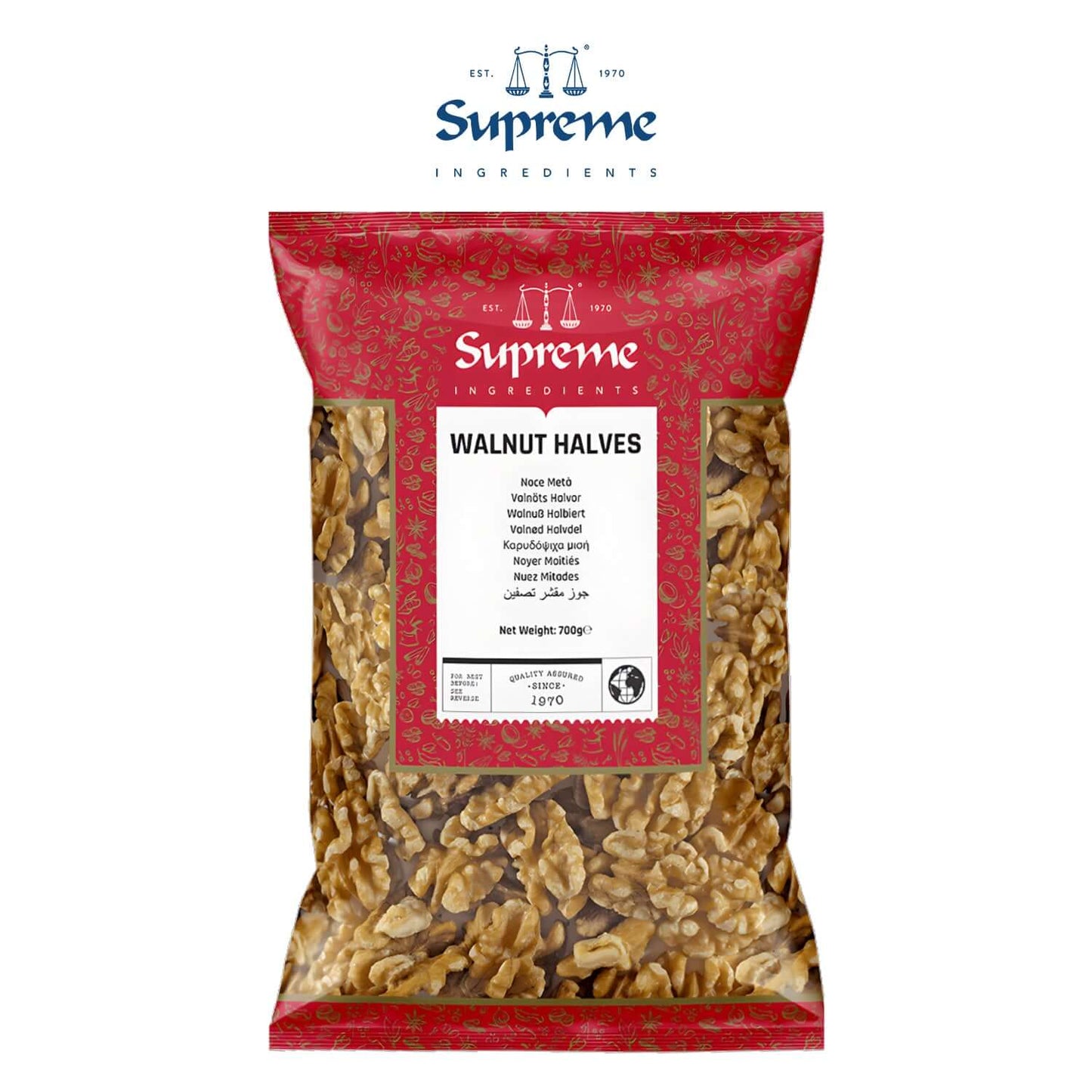 Supreme Walnut Halves 700g
