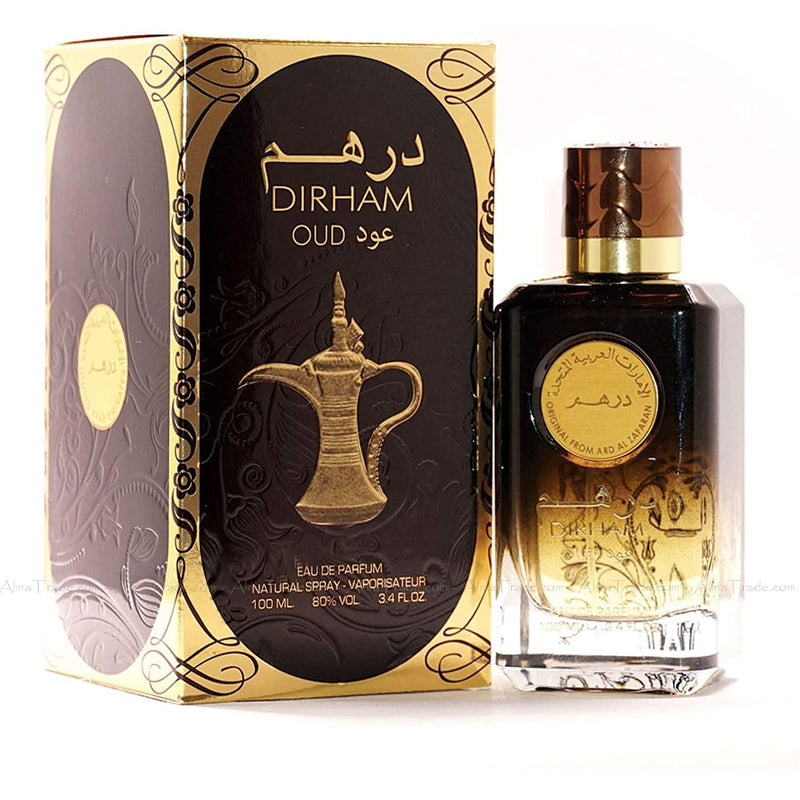 Dirham OUD Perfume Eau de Parfum EDP 100ml by Ard Al Zaafaran 3.4 Oz 100ML