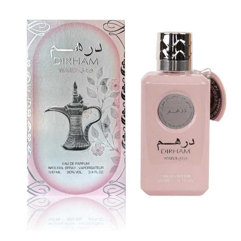 Dirham Wardi Ladies EDP Natural Perfume Fragrances Quality by Ard Al Zaafaran 100ML 3.4 Oz