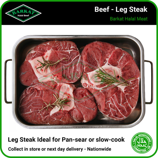 Beef Leg Steak – HMC Barkat Halal Meat