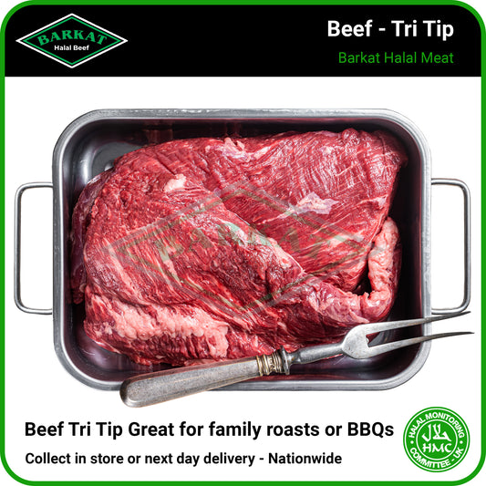Beef Tri Tip - HMC Barkat Halal Meat