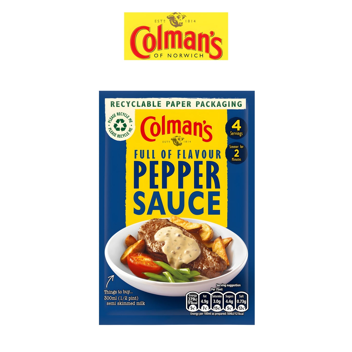 Pepper Sauce - Barkat - Colman's - Barkat
