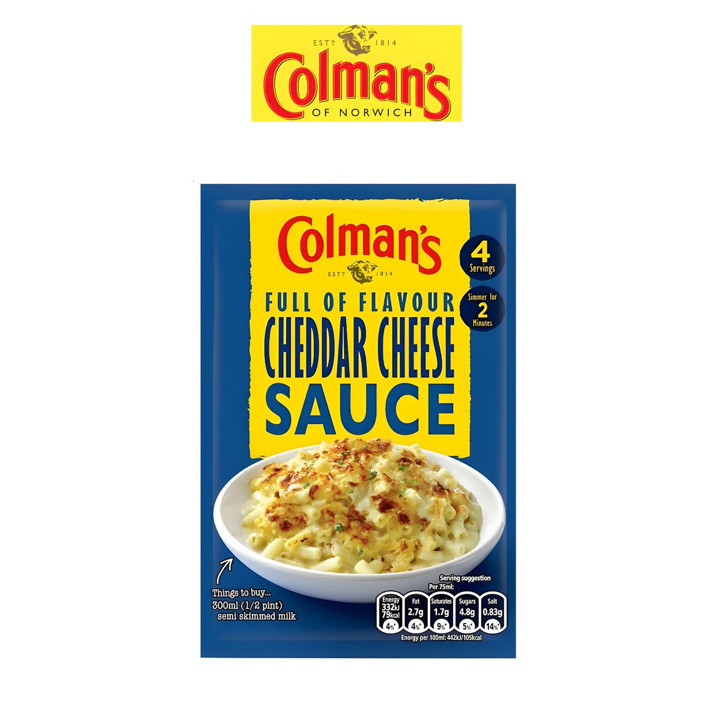 Cheddar Cheese Sauce - Barkat - Colman's - Barkat