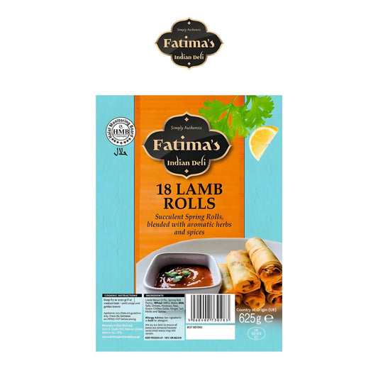 Barkat Fatima's Indian Deli Lamb Spring Rolls 18s