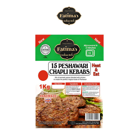 Barkat Fatima's Indian Deli Peshwari Chapli Kebabs - Fatima's Deli - Barkat