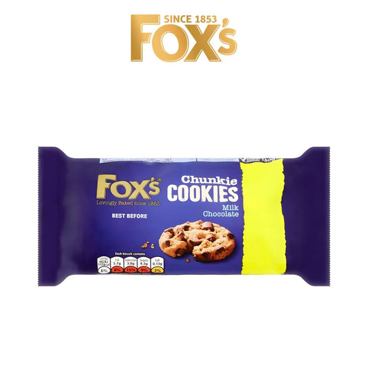 Fox's Chunkie Cookies Milk Chocolate - Fox's - Barkat
