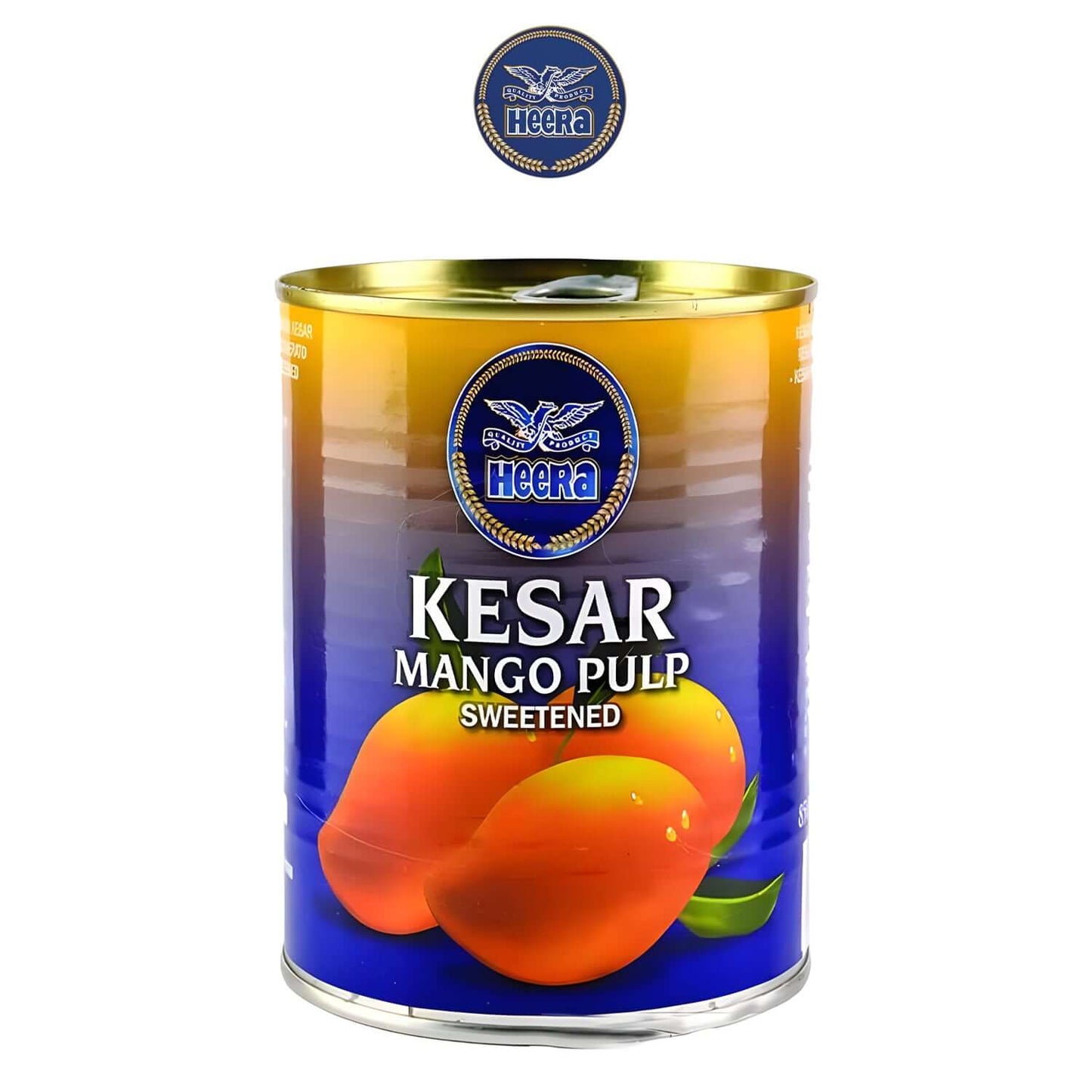 Kesar Mango Pulp Sweetened - Barkat - Heera - Heera - Barkat