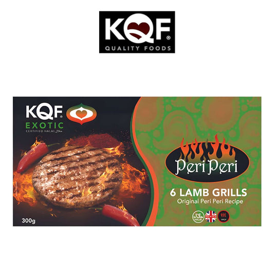 Barkat KQF Peri Lamb 6 Burger - Halal