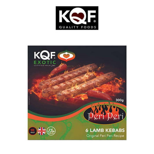 Barkat KQF Peri Lamb 6 Kebabs - Halal