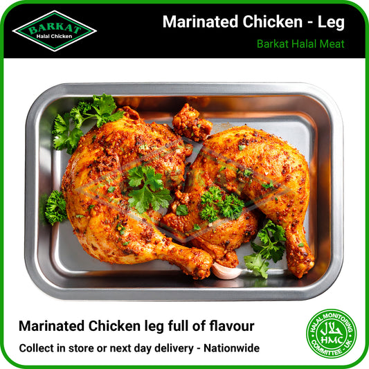 Marinade Chicken Leg - HMC Barkat Halal Poultry