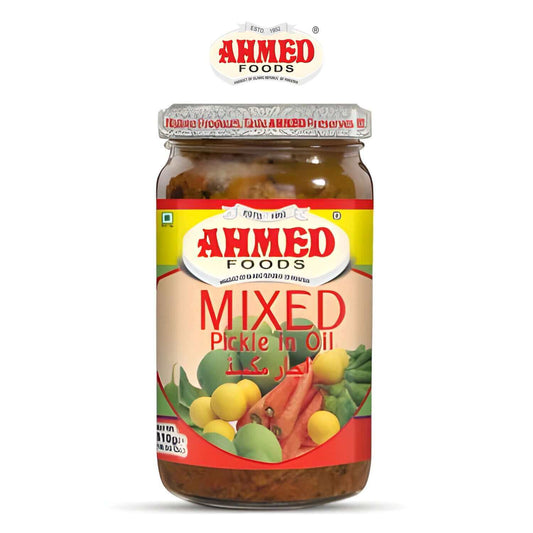 Garlic Pickle in Oil - Barkat - Ahmed