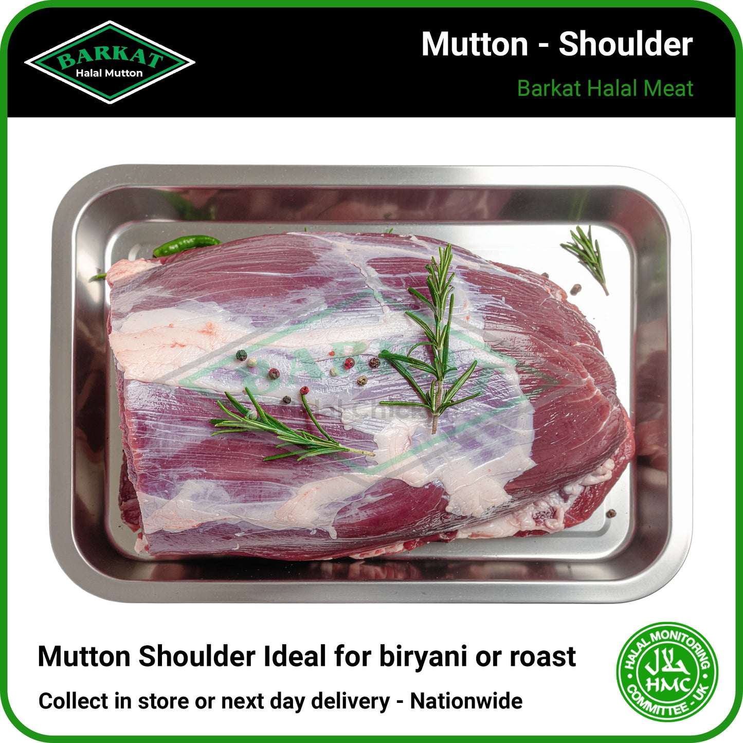 Mutton Whole Shoulder - HMC Barkat Halal Meat