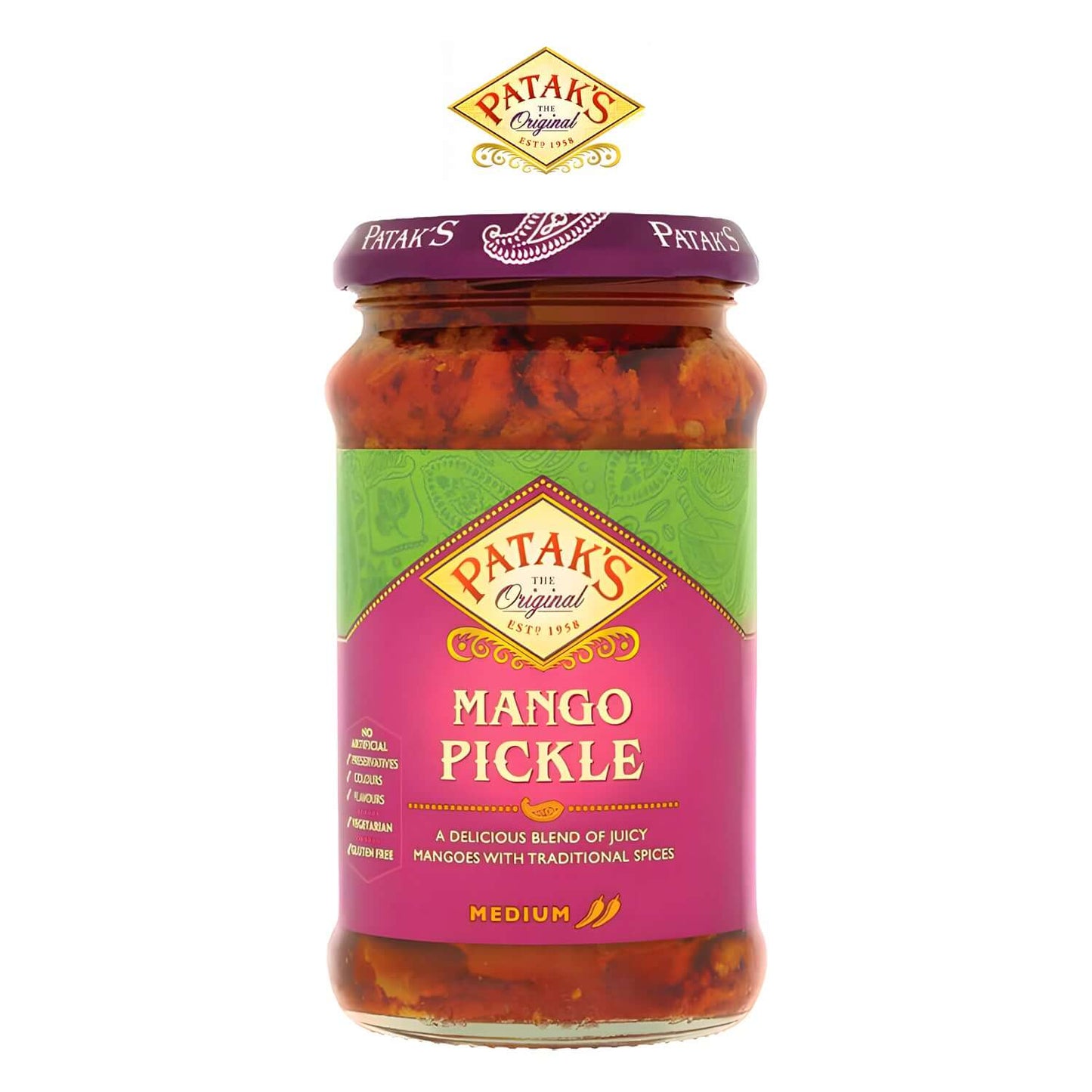 PATAK-MANGO-PICKLE-MILD-283g