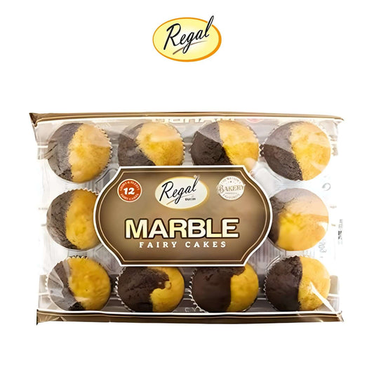 Regal Bakery Marble Fairy Cakes - Soft Sponge Cake - Barkat