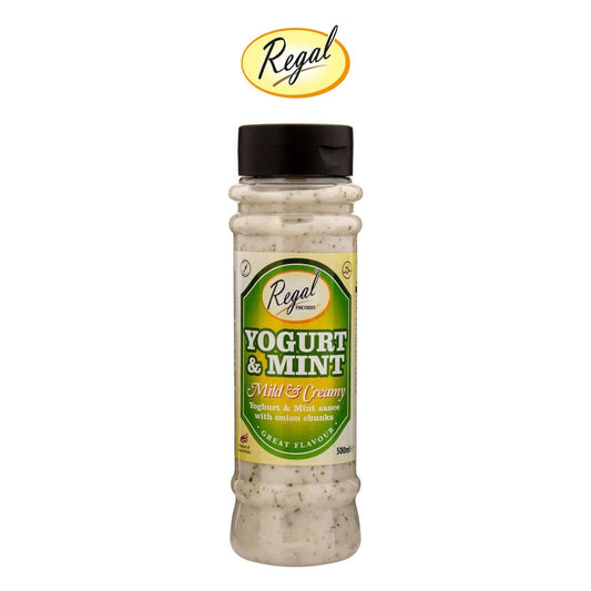 Yogurt and Mint Sauce - Barkat - Regal - 500ml Bottle