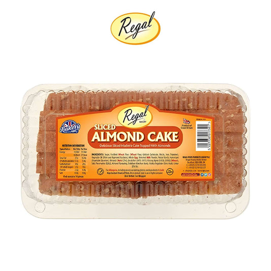 Regal Sliced Almond Cake - Barkat