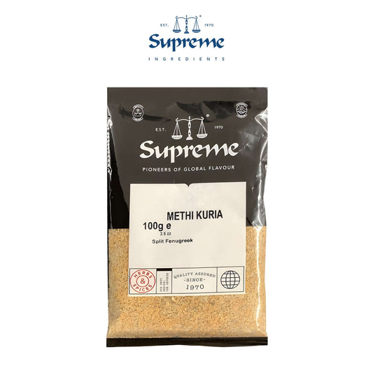 Supreme Methi Kuria Split Fenugreek, 100g