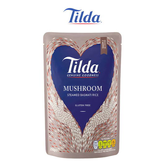 Tilda Steamed Mushroom Flavoured Rice 250g