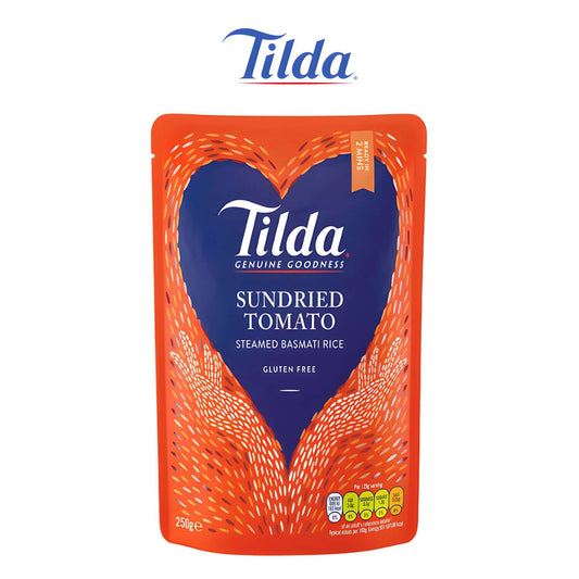 Tilda Sun Dried Tomato Basmati Rice 250g