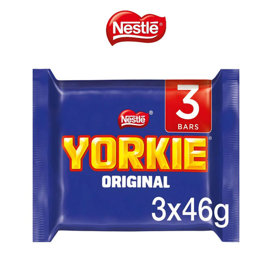 Yorkie Original Milk Chocolate Bar Multipack - Nestle - Barkat